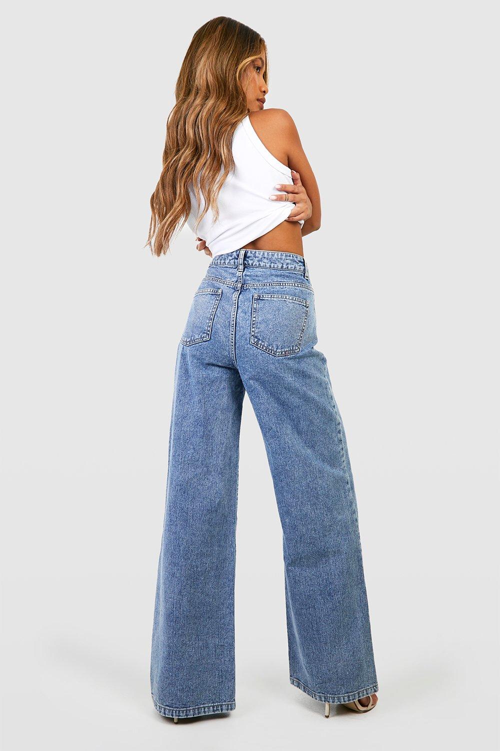 High waist 2024 wide jeans